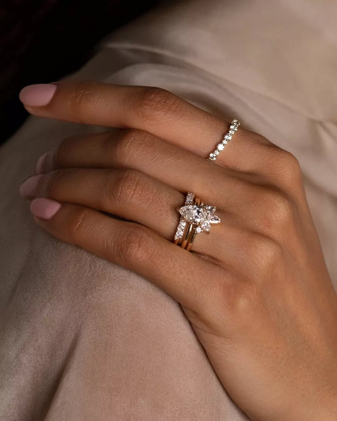 BAGUE AURÉLIA POIRE