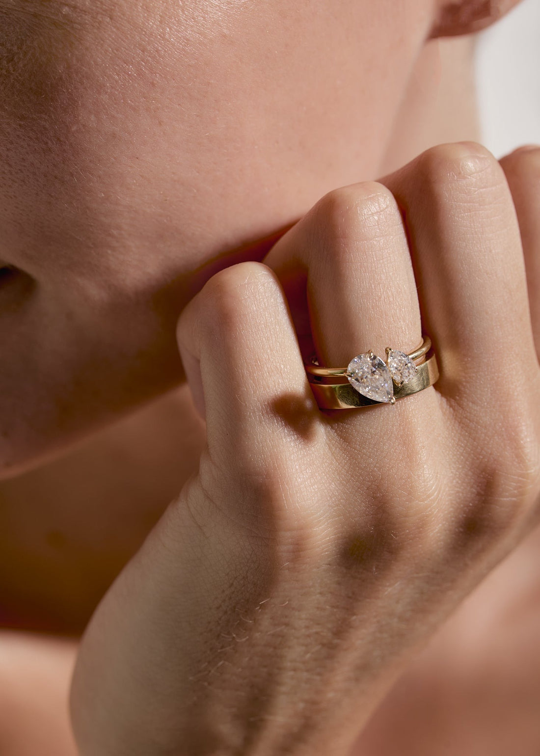 BAGUE TOI & MOI POIRE